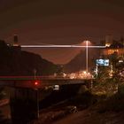 Clifton Suspension Bridge bei Nacht