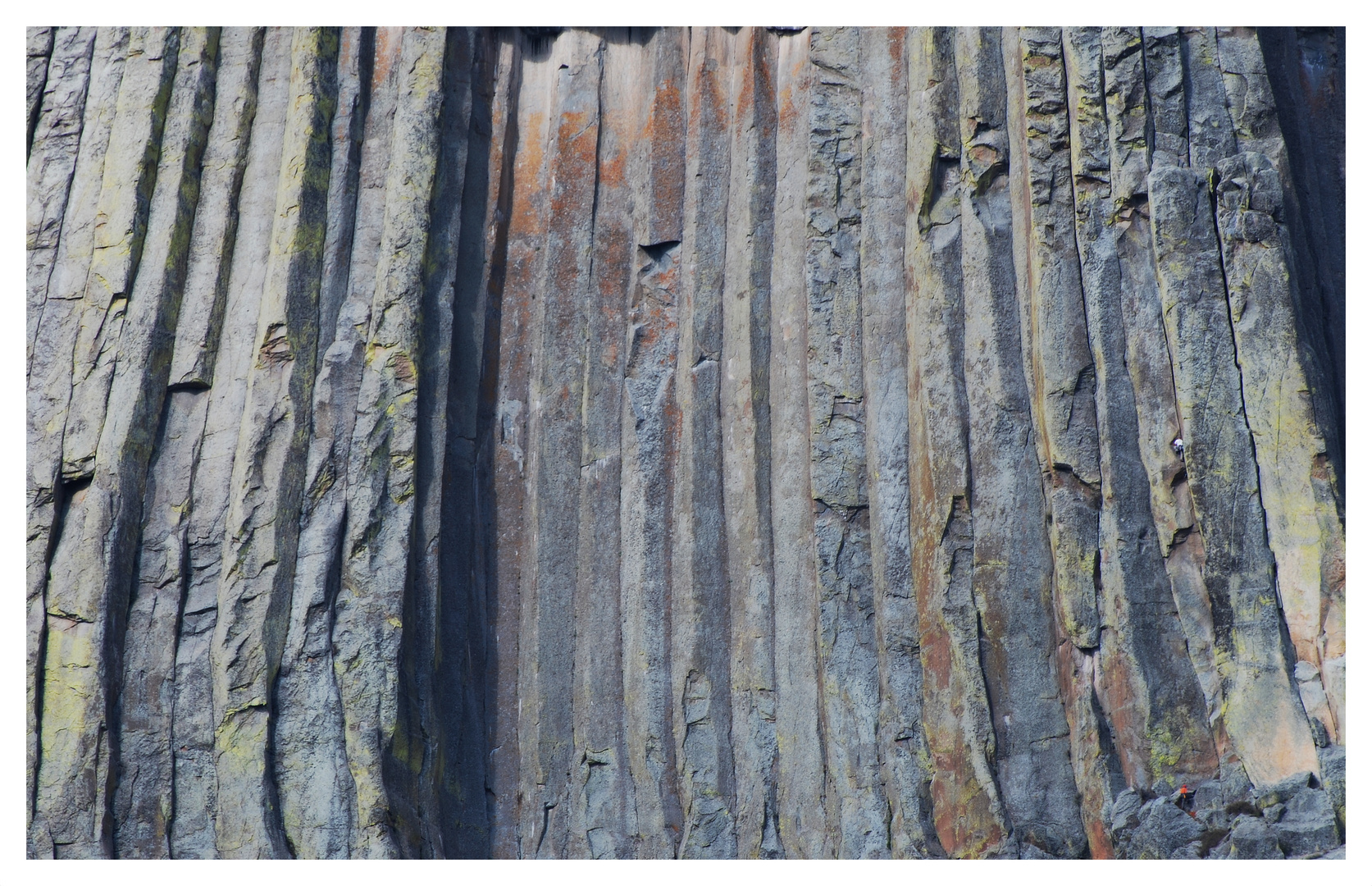 Climbers at Devils Tower