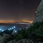 Climbing in Montserrat mountain Park