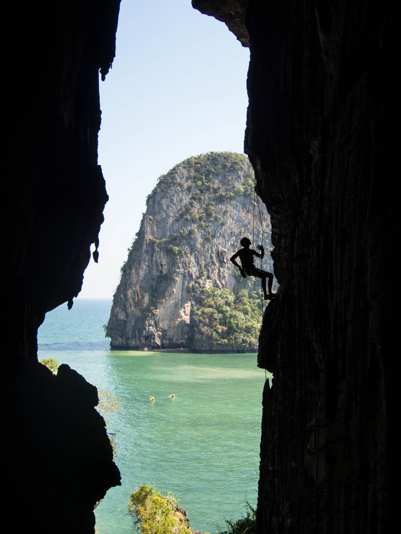 Climbing in Thailand