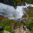 Climbing near the Rainbow