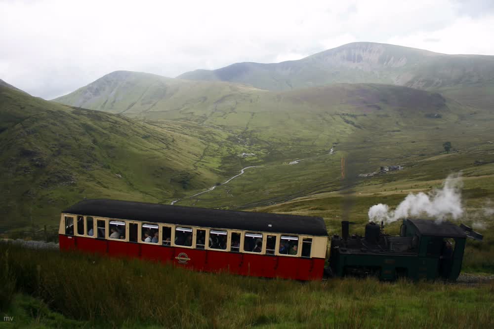 Climbing the Snowdon