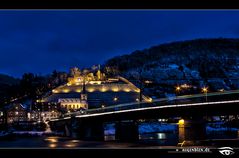 Clingenburg - blaue Stunde