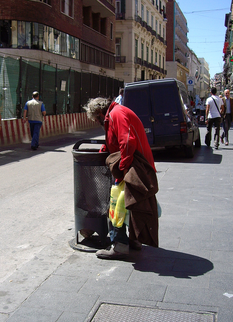 Clochard napoletano