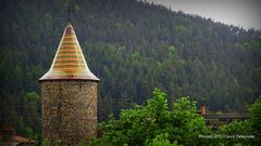 Clocher d'un village du Limousin