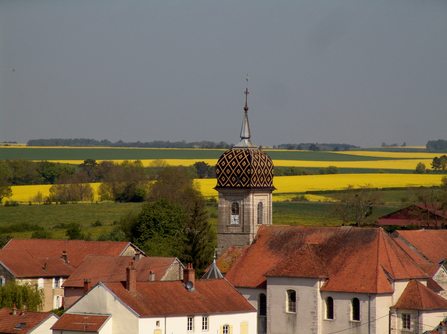 Clocher en Côte d'Or