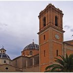 Clocher et dômes de l’Eglise de la Vierge de Consuelo  --  Altea