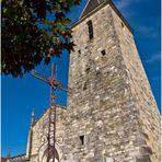 Clocher et façade de l’Eglise Notre-Dame de Francescas