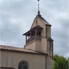 Clocher-mur de l’Eglise romane de Illats