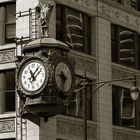 Clock in Chicago