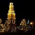 Clock Tower at Christmas