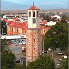 Clock Tower in Karnobat in Bulgaria.2006.