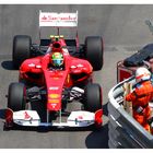 Close Call Felipe Massa Monaco 2011