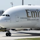 Close up A380-861 A6-EDQ....