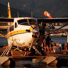 Close Up Wasserflugzeug der Harbour Air