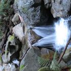 close up waterfall