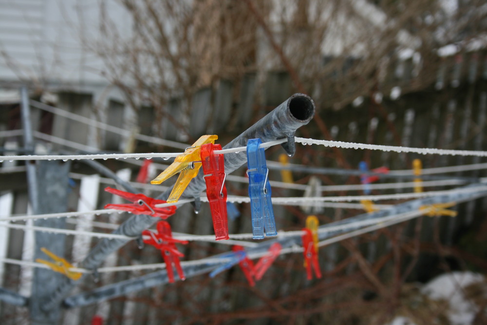 Clothes Hanger and clothes-pegs