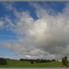 cloud above the road to flotterton Northumberland