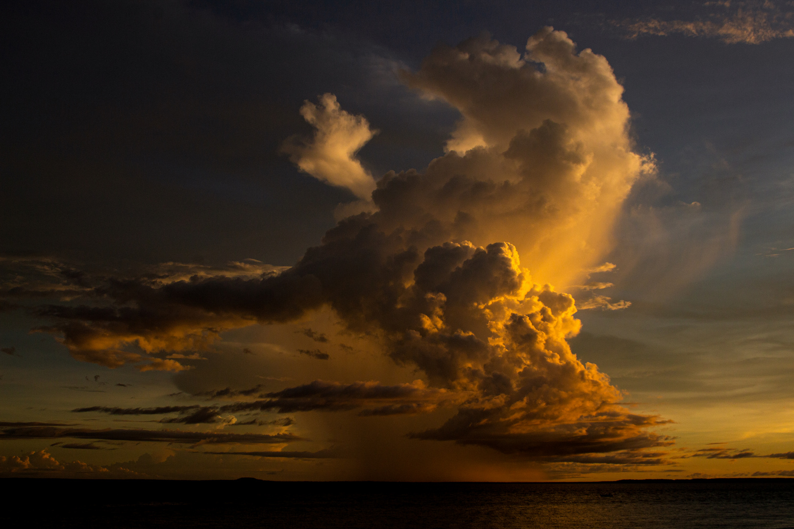 Cloud And Rain @ Sunset