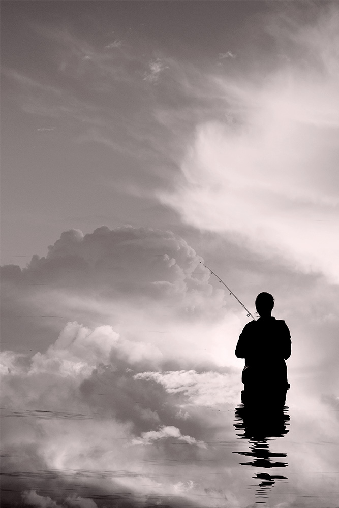 ... cloud fishing ...