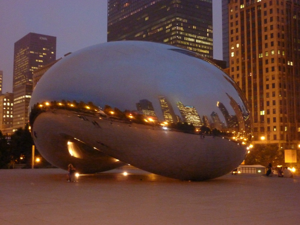 Cloud Gate at Night