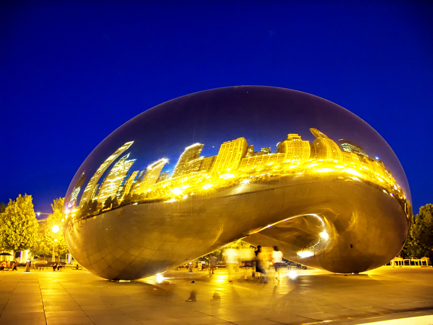 Cloud Gate Sculpture