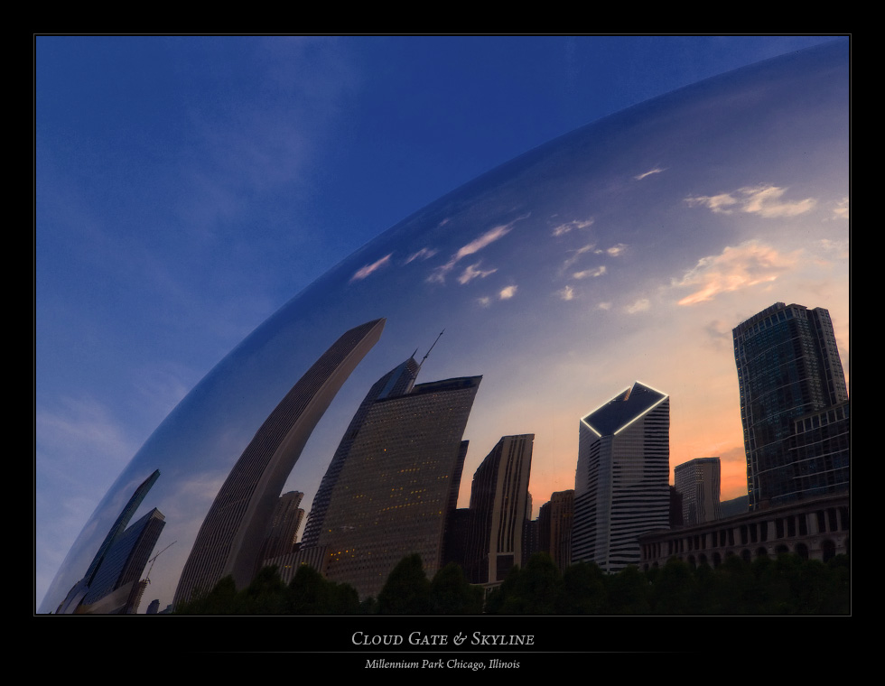 Cloud Gate & Skyline Chicago