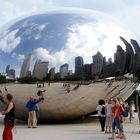 -  Cloud gate -   The Bean  -  Chicago Millenium Park -