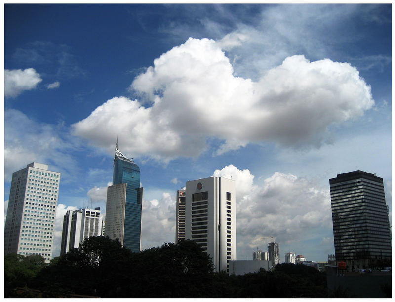 Cloud Over Jakarta