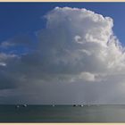 cloud over swanage bay