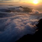 Cloud sea with sunrise