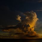 Cloud @ Sunset With Rain Shower