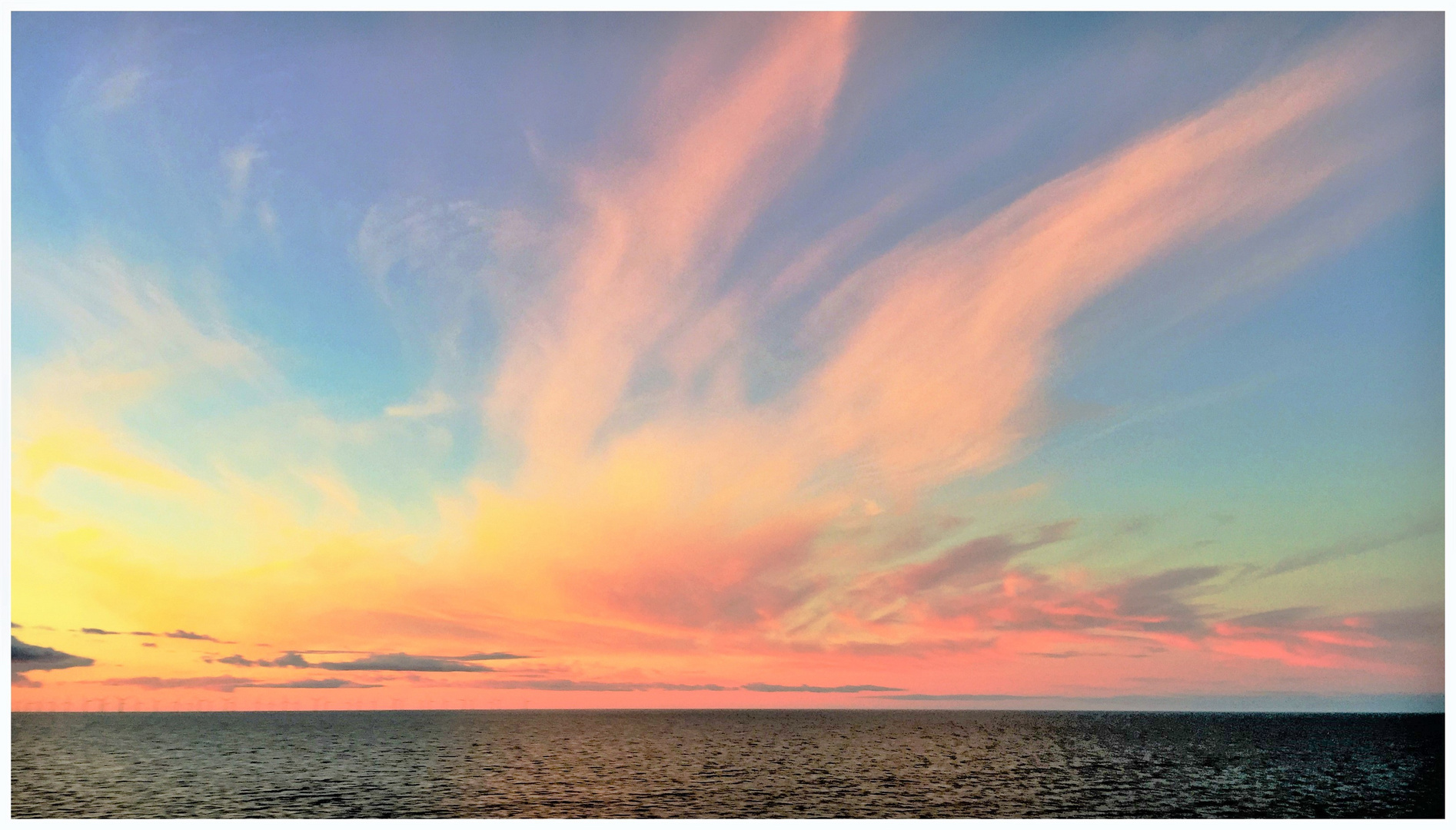 Clouds after Sun Set