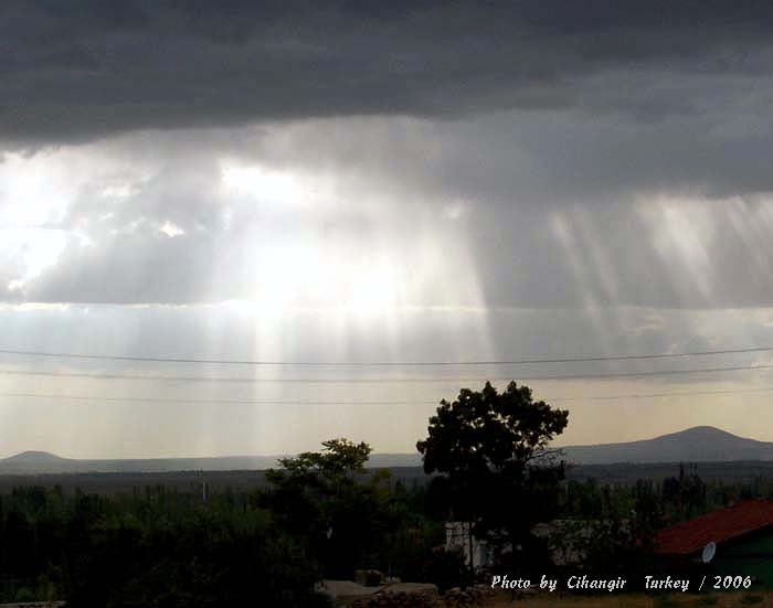 Clouds and sunshine