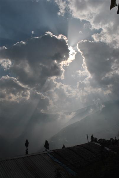 Clouds at Okrey, Sikkim