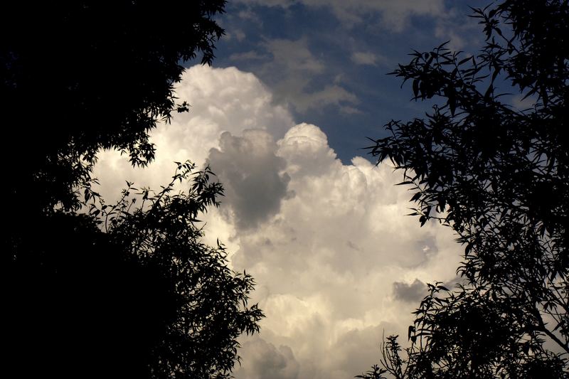 Clouds before storm