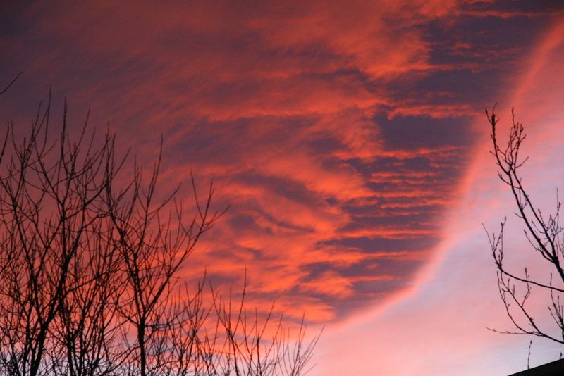 Clouds in February