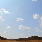 Clouds in the desert