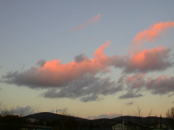 Clouds in the sky