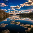 Clouds in the water