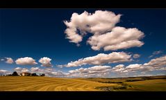 clouds in tuscany