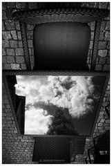 Clouds on Glass Table