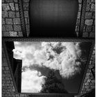 Clouds on Glass Table