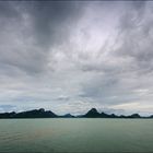 Clouds over Don Sak Mountains