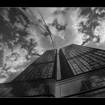 Clouds over Frankfurt (gespiegelt)