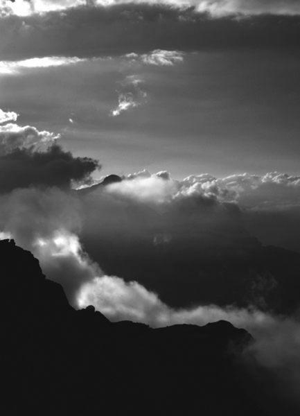 clouds over Garmisch