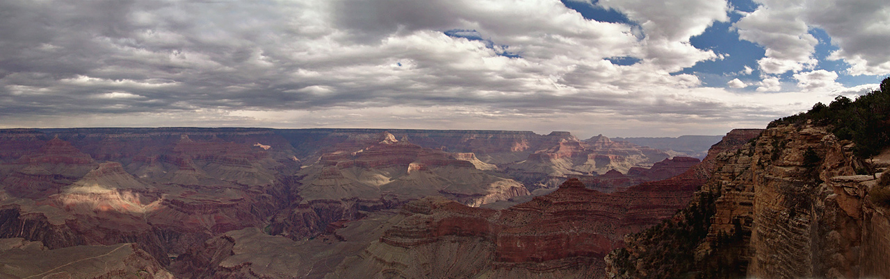 Clouds over Grand Canyon