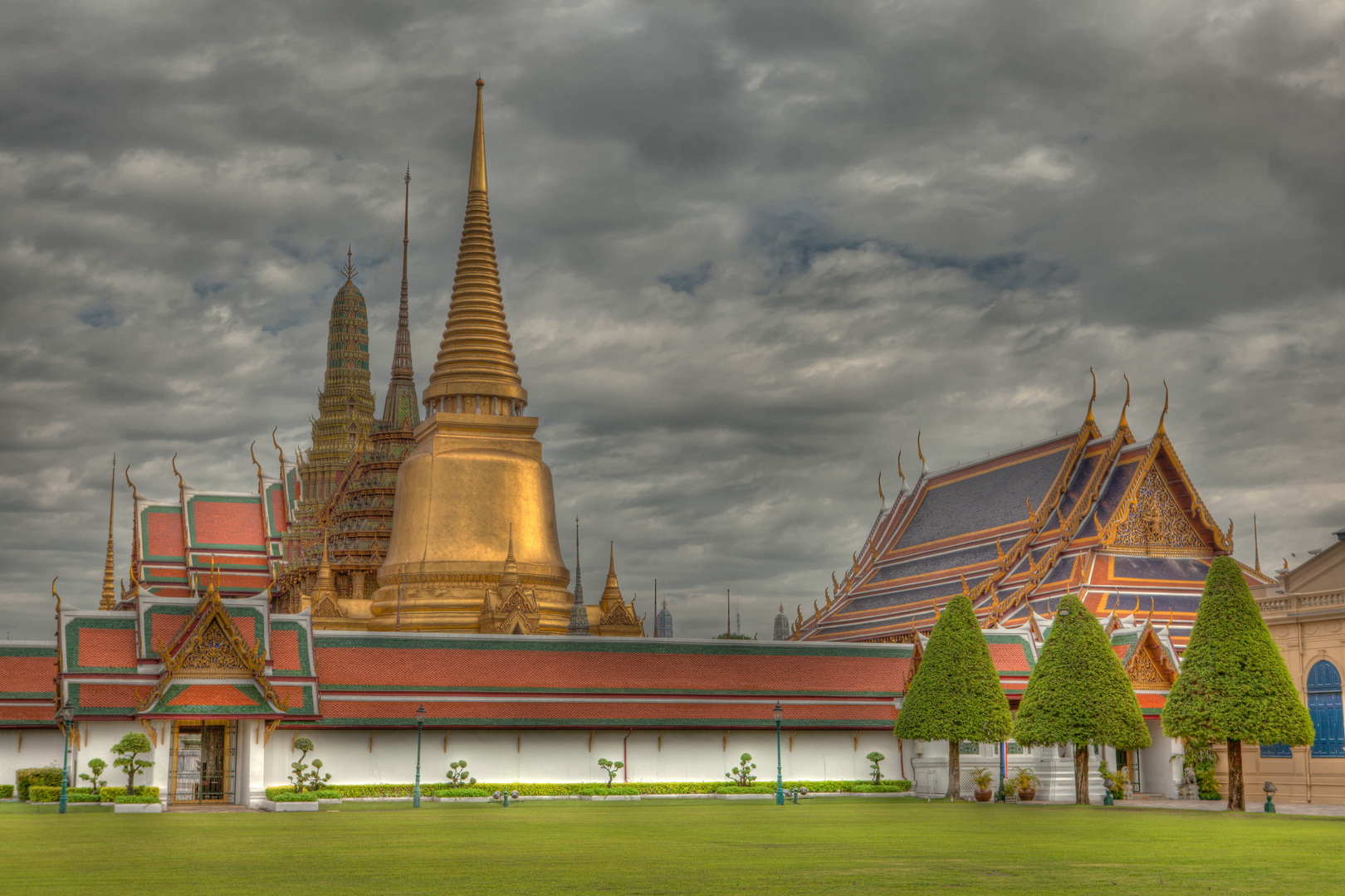 clouds over grand palace