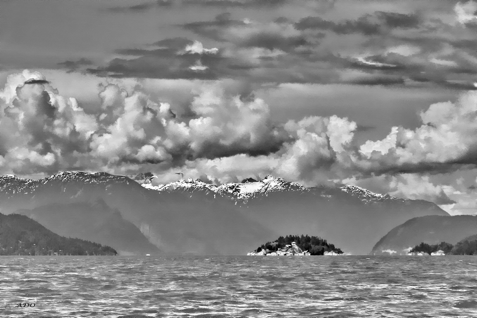 Clouds over Howe Sound