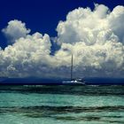 Clouds over Mahe Island 2